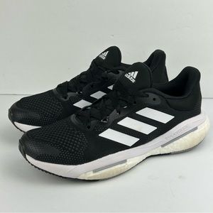 GX5511 Adidas Women's SolarGlide 5 Sneaker Black/White/Grey Size 8.5